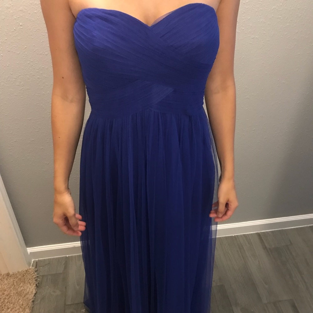 Ralph Lauren floor length strapless dress